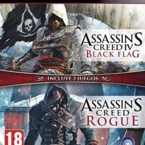 Assassin’s Creed IV Black Flag + Assassin´s Creed Rogue-Sony Playstation 3