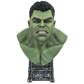 Busto Resina Hulk Thor Ragnarok Marvel 25cm-