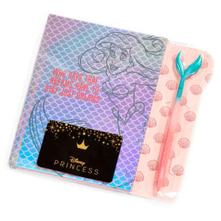 Cuaderno + Boligrafo la Sirenita Disney-