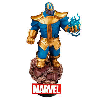 Figura Diorama Thanos Comic Version Marvel 15cm-