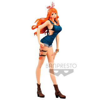 Figura Nami Glitter & Glamours One Piece Stampede B 25cm-