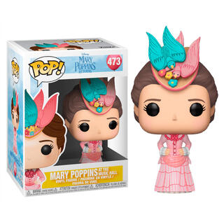 Figura Pop Disney Mary Poppins Mary Pink Dress-
