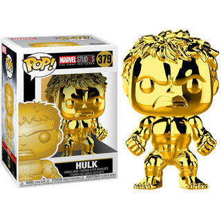 Figura Pop Marvel Studios 10 Hulk Gold Chrome-