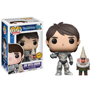 Figura Pop Trollhunters Jim Armored With Gnome Chase-