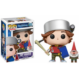 Figura Pop Trollhunters Toby Armored With Gnome Exclusive-