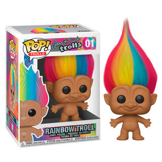 Figura Pop Trolls Rainbow Troll-