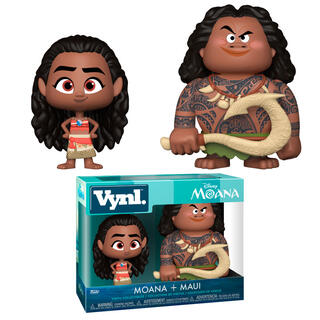 Figuras Vynl Disney Vaiana Maui & Moana-