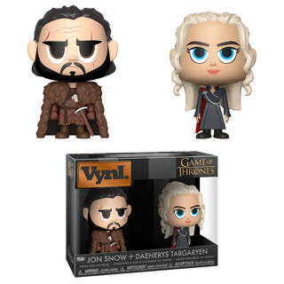 Figuras Vynl Juego de Tronos Jon & Daenerys-