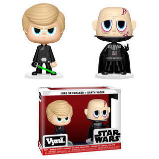 Figuras Vynl Star Wars Darth Vader & Luke Skywalker-