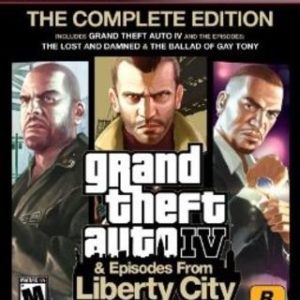Grand Theft Auto IV: The Complete Edition-Sony Playstation 3