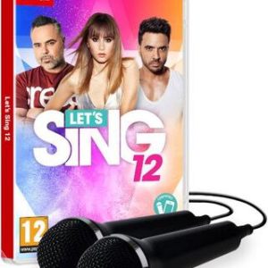 Lets Sing 12 + 2 Micrófonos-Nintendo Switch