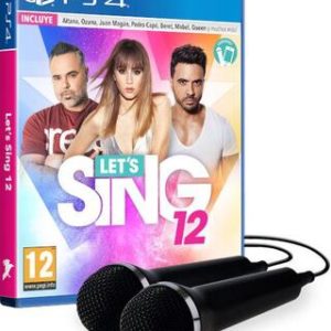 Lets Sing 12 + 2 Micrófonos-Sony Playstation 4