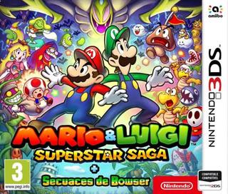 Mario & Luigi: Superstar Saga + Secuaces de Bowser-Nintendo 3DS
