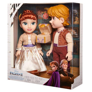 Muñecos Anna + Kristoff Frozen 2 Disney 35cm-