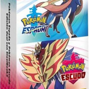 Pokemon Espada + Escudo Steelbook-Nintendo Switch
