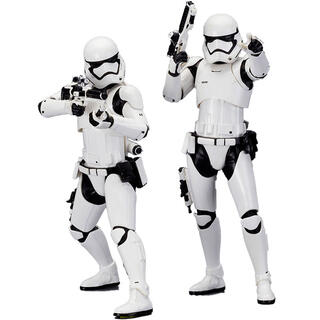 Set Figuras Stormtrooper First Order Star Wars Artfx+-