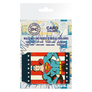 Retro Card Holder Superman Dc Comics-