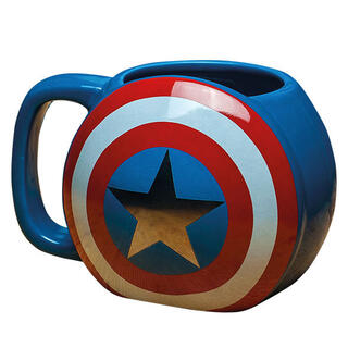 Taza 3d Capitan America Marvel-