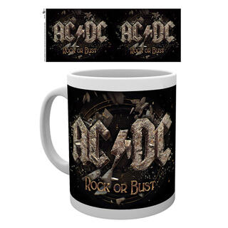 Taza Ac/dc Rock or Bust-