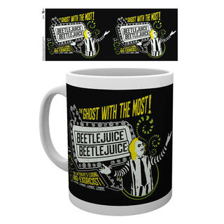 Taza Beetlejuice Ghost With The Most-