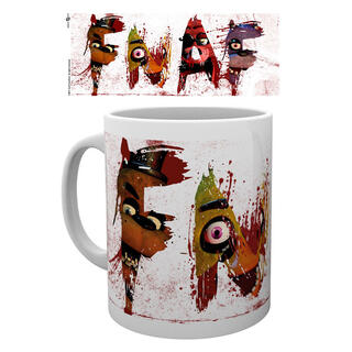 Taza Five Nights At Freddys Letters-