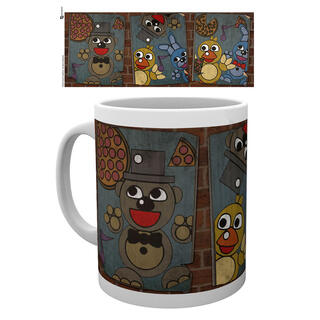 Taza Five Nights At Freddys Vintage Posters-