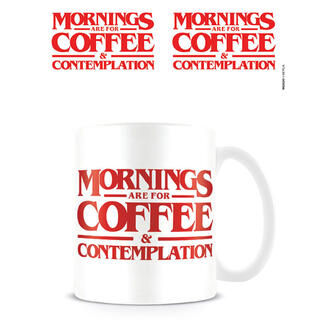 Taza Mornings Are for Coffee Stranger Things-