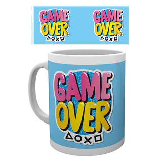 Taza Playstation Game Over-