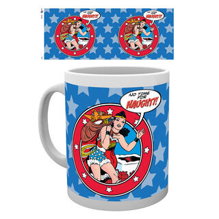 Taza Wonder Woman Christmas Dc-